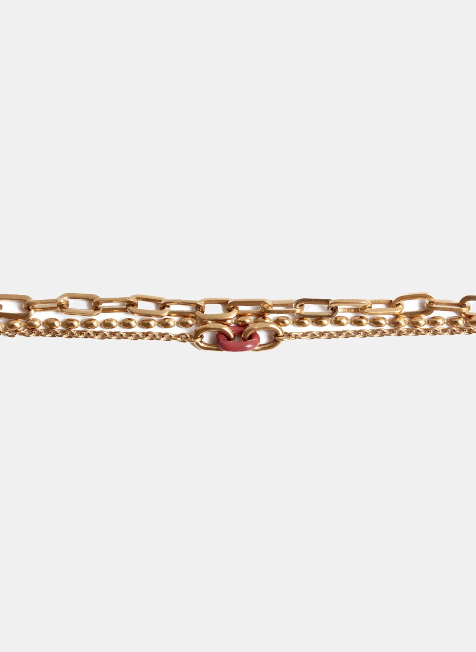 CARIA - Bracelet chaîne caria | Orange