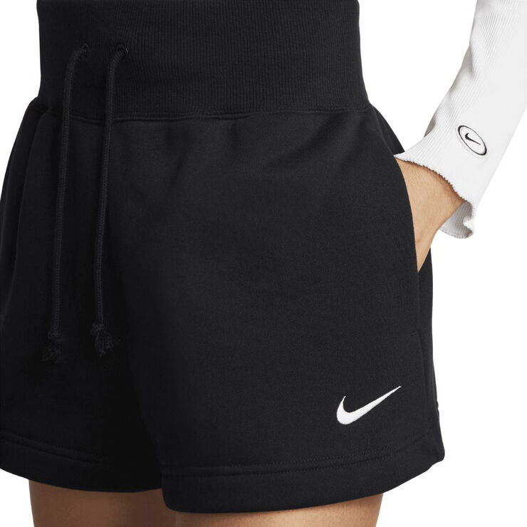 Nike sportswear phoenix fleece shorts Black/sail