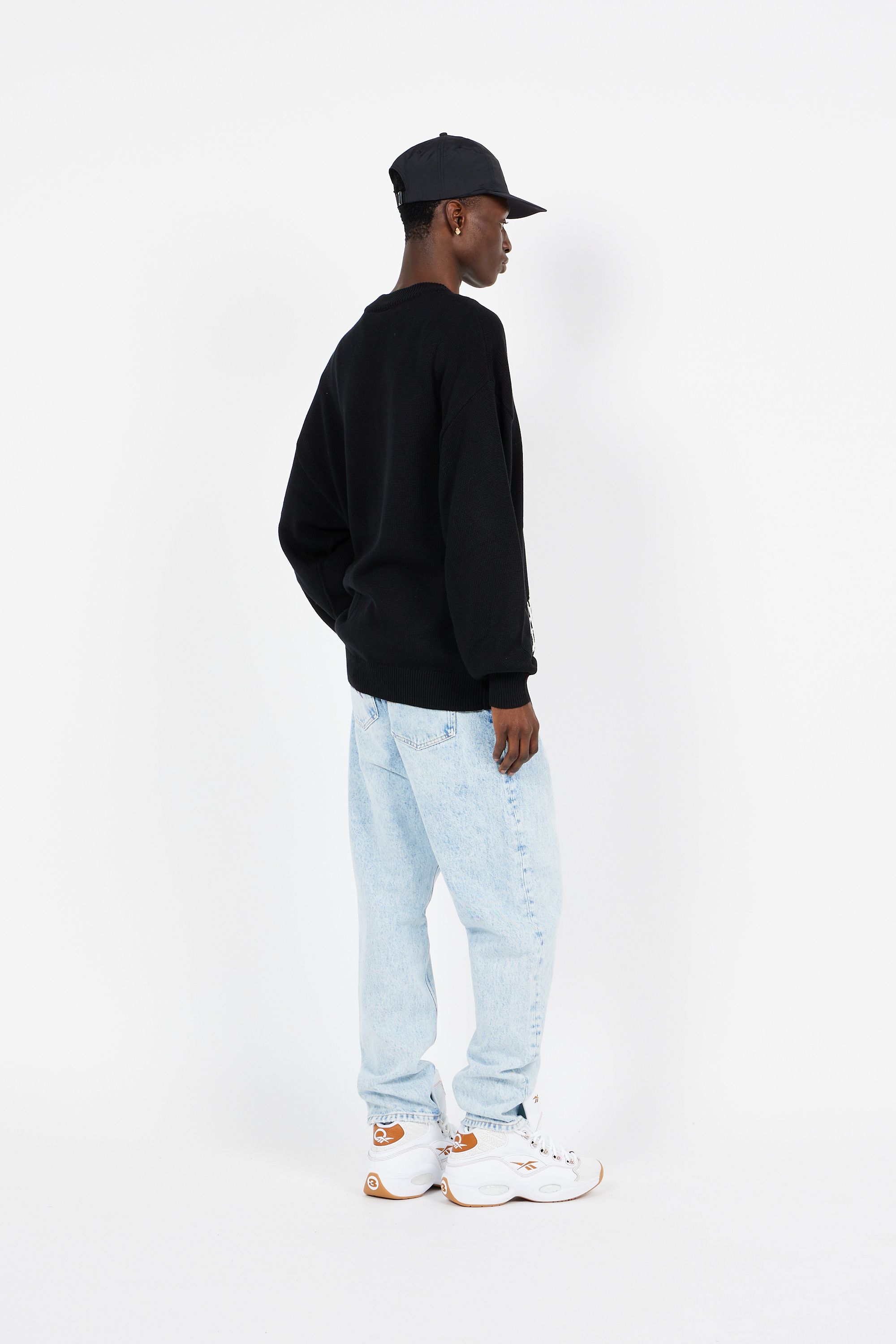 WASTED Pull SWEATER KINGDOM Noir