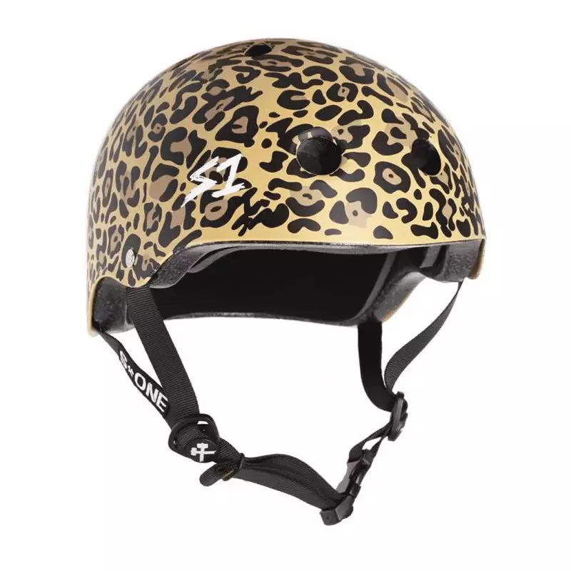 Casque S-ONE Lifer Tan leopard print