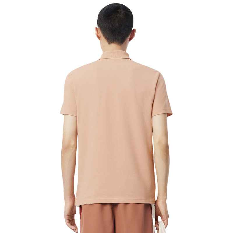 Polo Lacoste Regular Coton coloris saumon