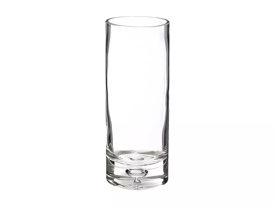 Vase Cylindrique en Verre 