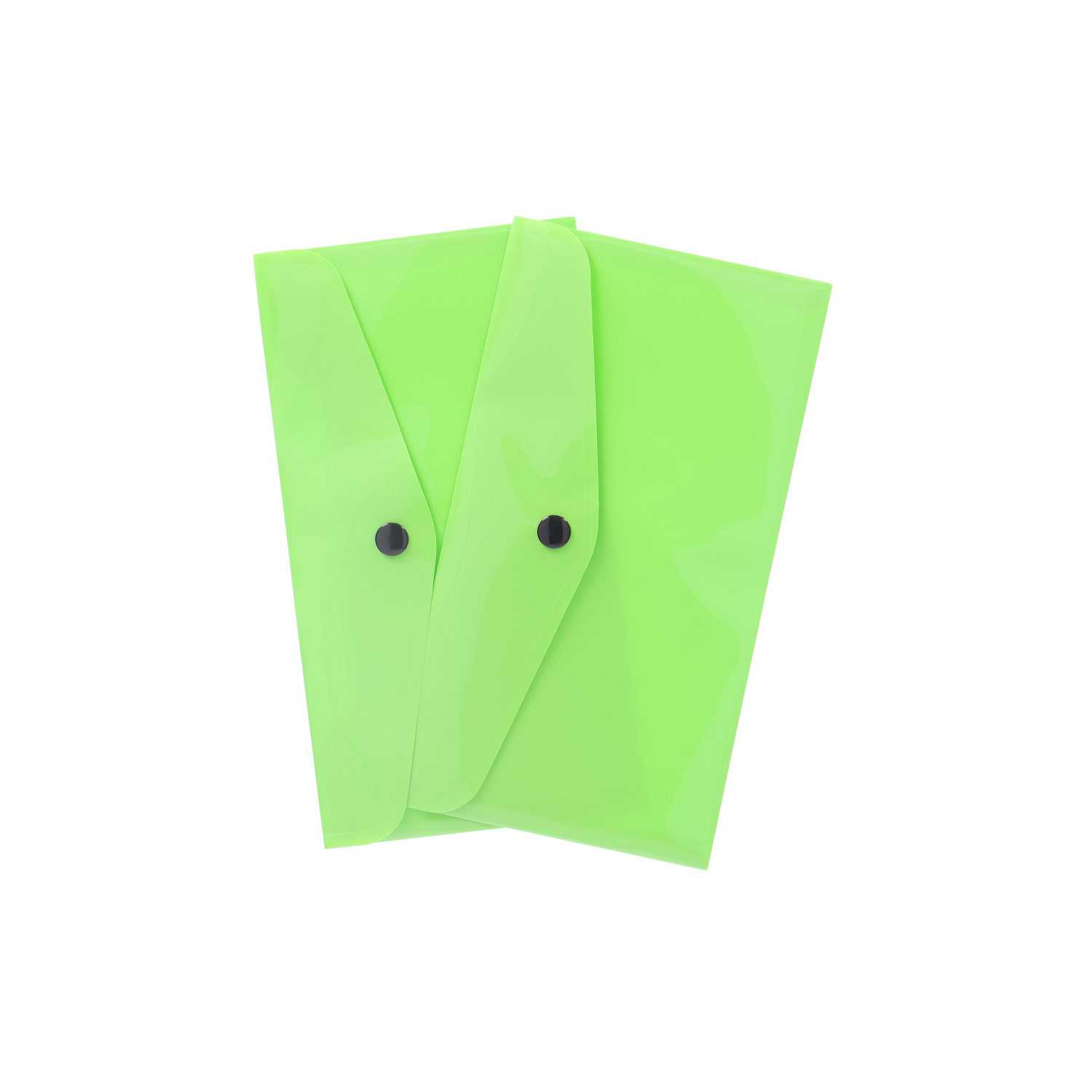 Connor Schutzmappen DIN lang mit Druckknopf 2er