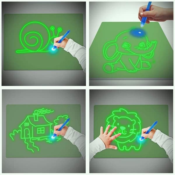 Draw with light Magic Lysende tegnebrett A3