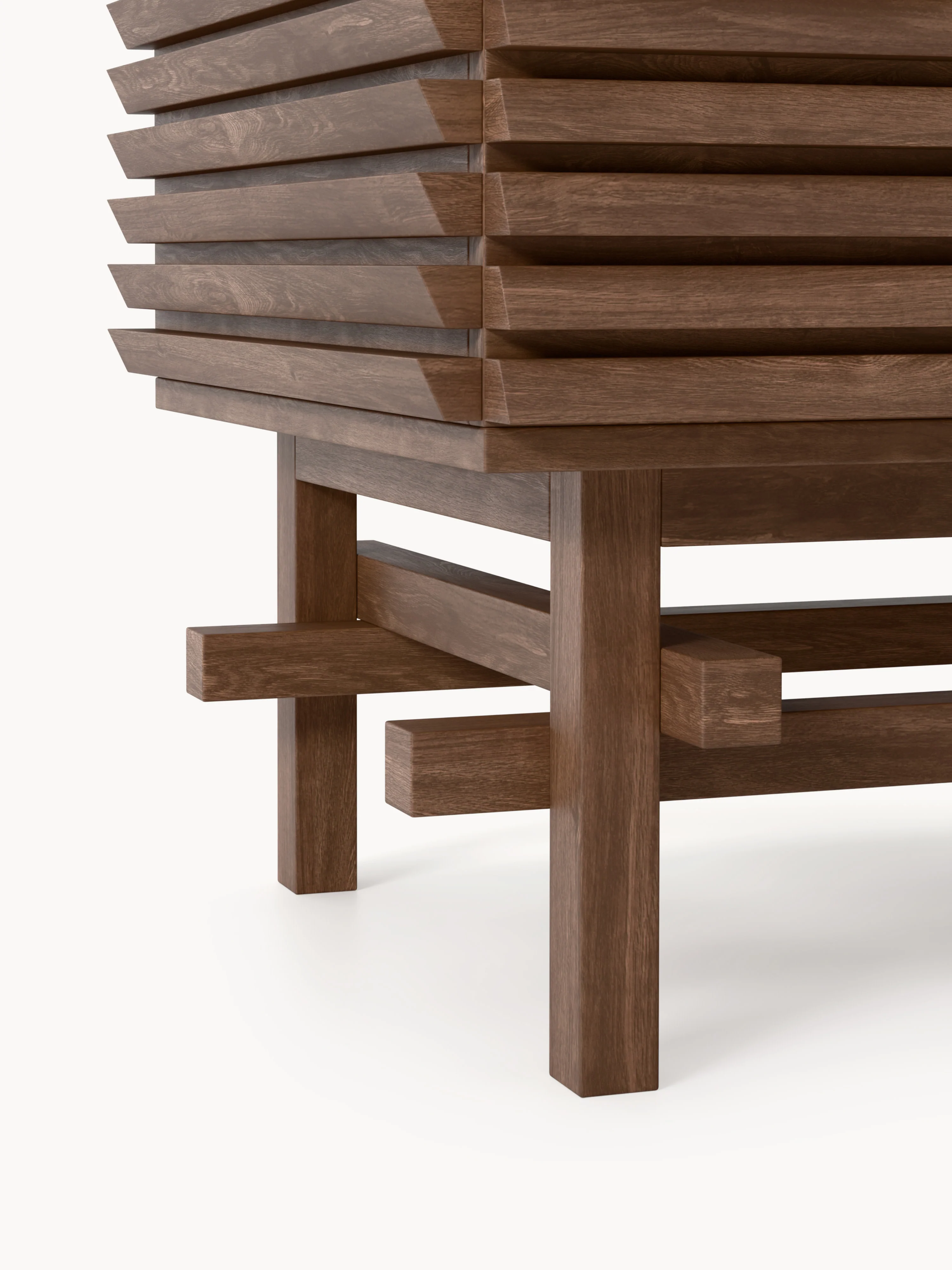 Dressoir Pierce van eikenhout