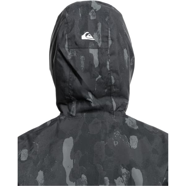 Veste de ski QUIKSILVER MISSION PRINTED YTH JK NATURE ZOOM DARK SHADOW