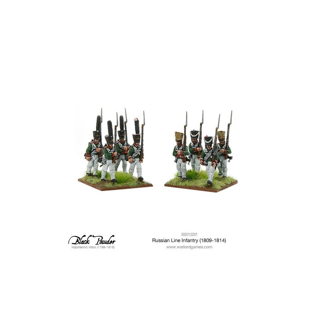 Russian Line Infantry 1809-1814