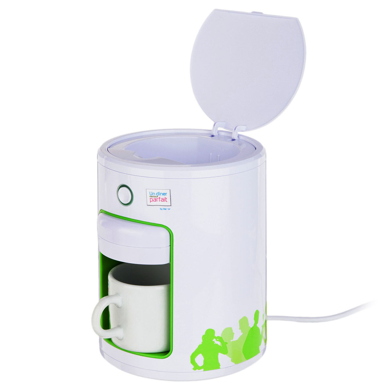 UDPP Machine à expresso blanc/vert
