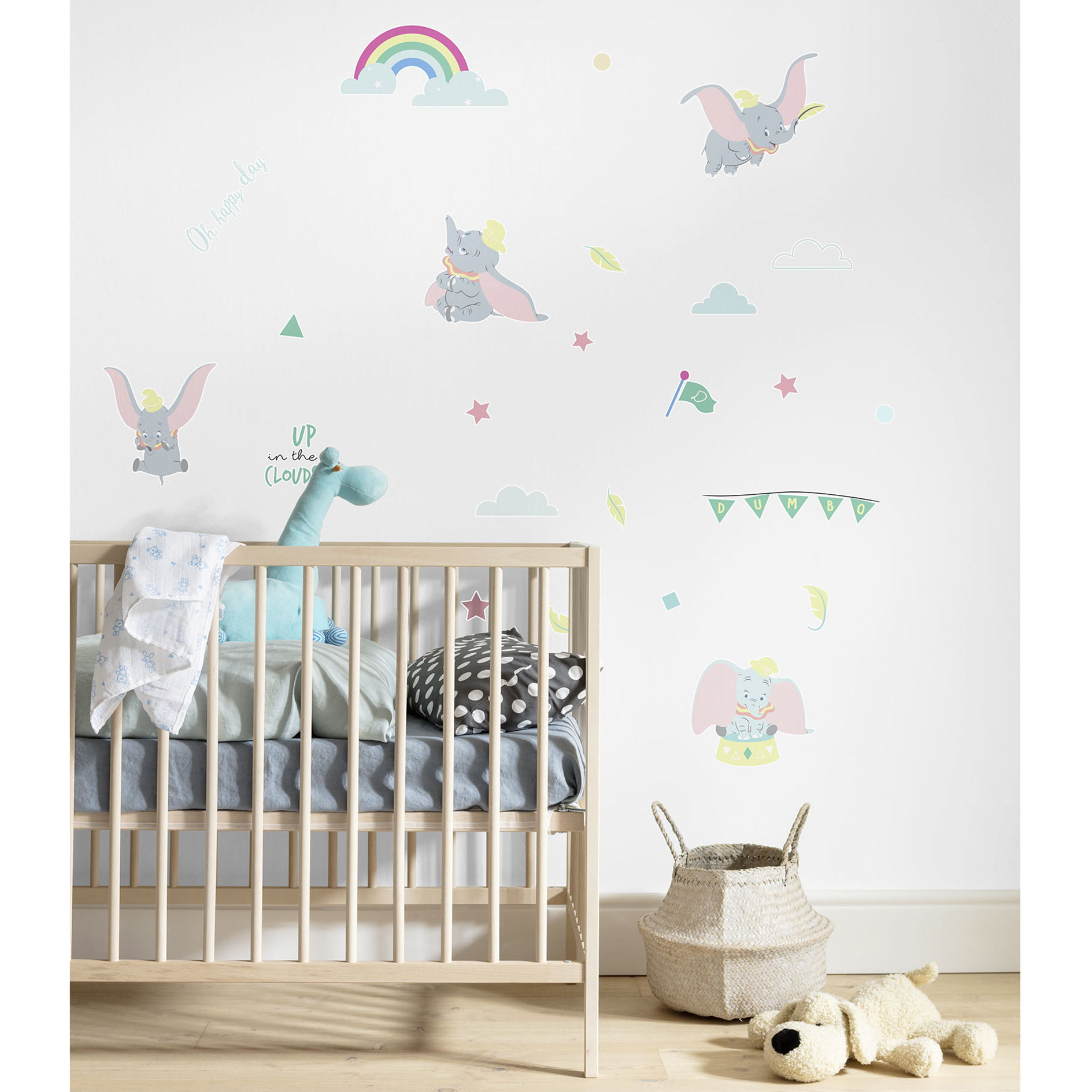 Wandtattoo DUMBO DAYDREAM- bunt - 50x70 cm