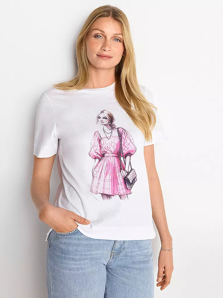 RICH & ROYAL T-Shirt  weiss