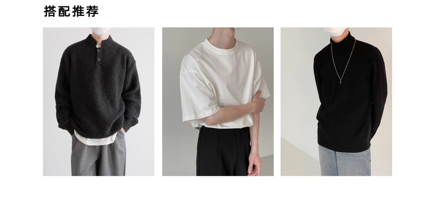 DAZO Studios - Hoge taille effen rechte broek