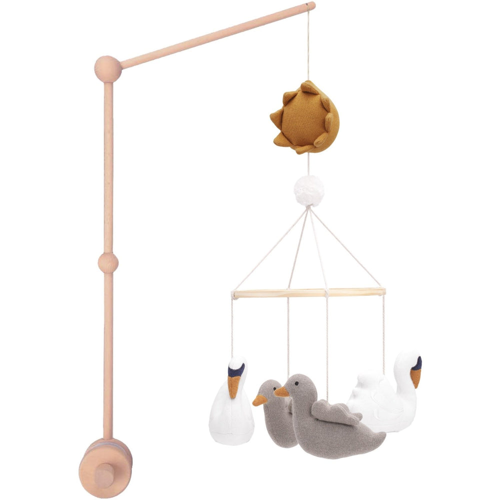 Køb Vanilla COPENHAGEN Swan Musik Uro Med Holder