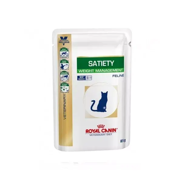 Royal Canin Veterinary Cat Satiety Weight Management - 12 sachês