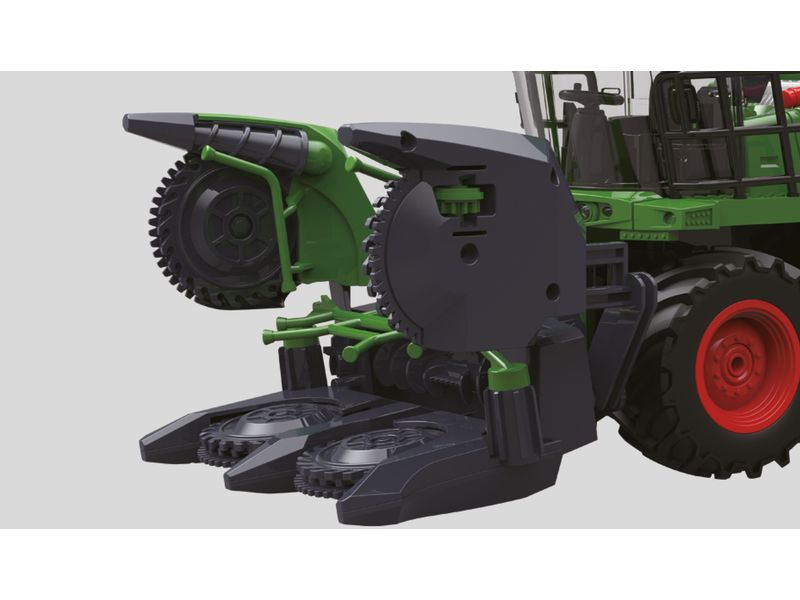 Amewi Feldhäcksler mit Maisgebiss RTR, 1:24 Ferngesteuerter Maishäcksler mit Beleuchtung und Motorengeräusch