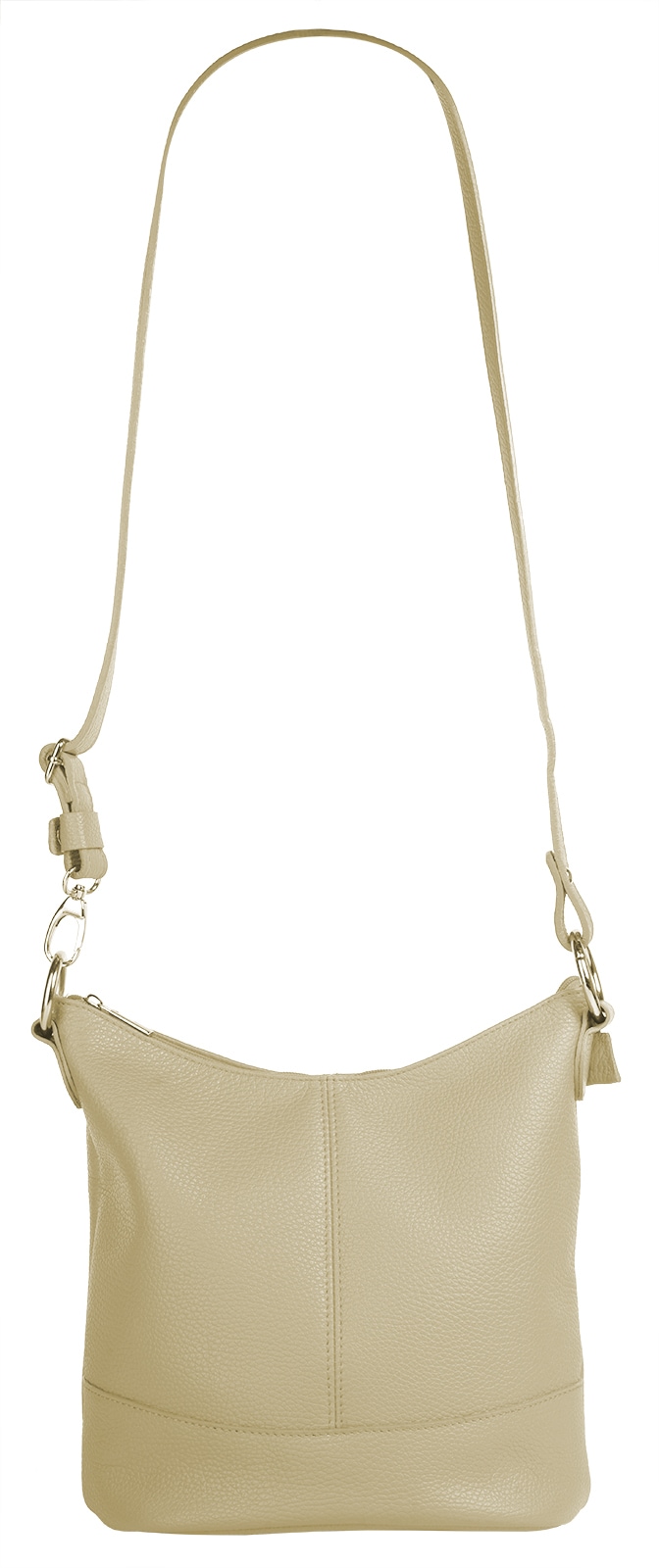 Cluty Umhängetasche echt Leder, Made in Italy