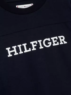 Camiseta universitária Hilfiger Monotype