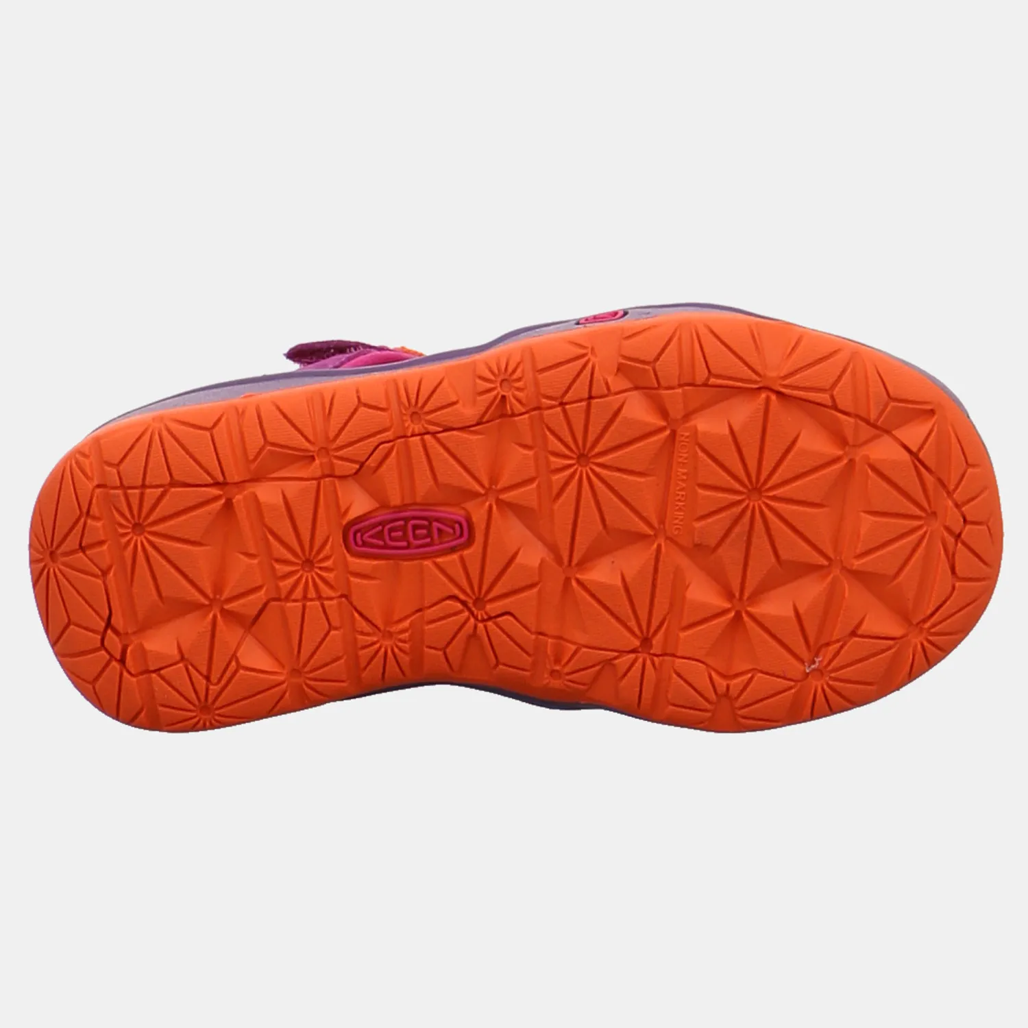 KEEN Kleinkinder-Sandale Pink Textil  Mit Zehenschutz