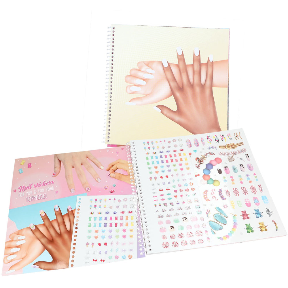 Køb TOPModel Create Your Hand Design Malebog