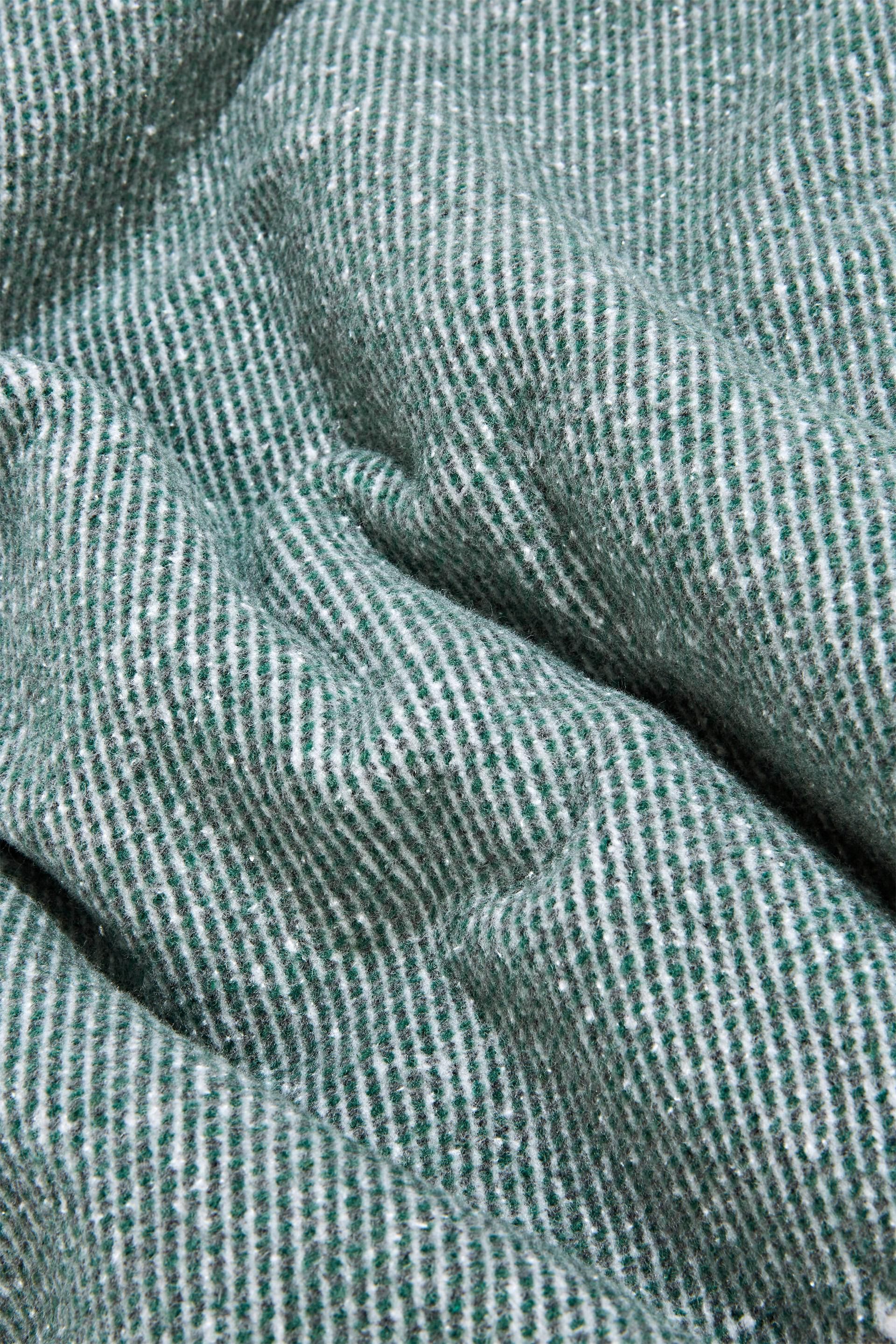 Plaid doux en coton mélangé