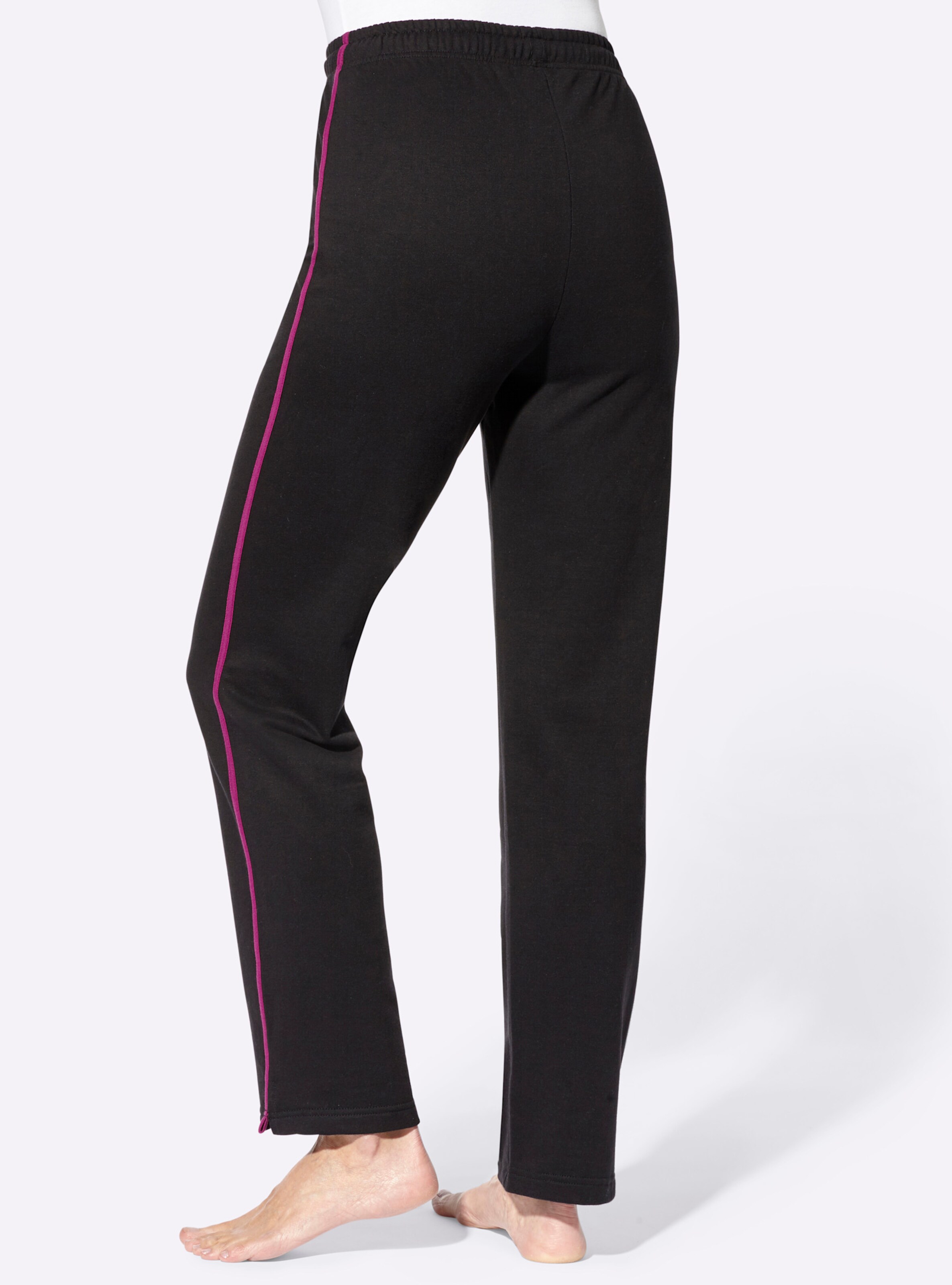Catamaran Sports Freizeithose in schwarz-pink