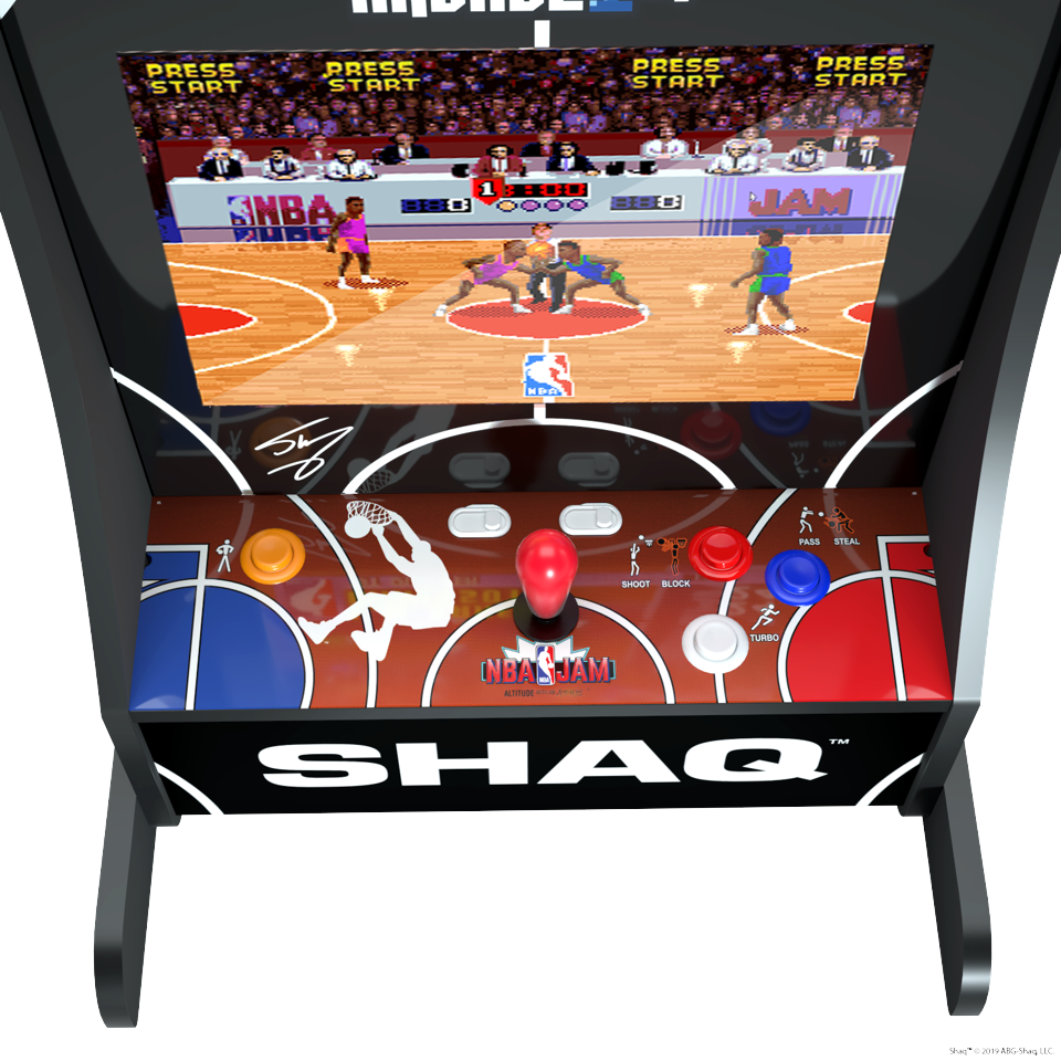 ARCADE 1 Up - NBA Jam Partycade Machine