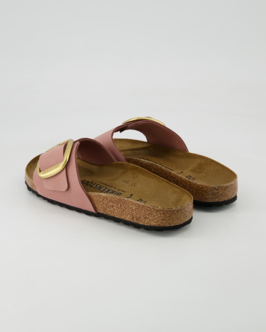 Birkenstock Madrid Big Buckle Pantoletten in Rosa