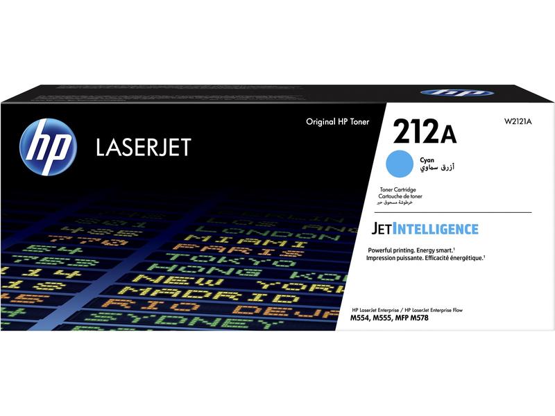 HP Toner Nr.212A  (W2121A) Cyan Tonerkartusche