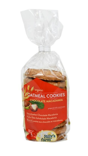 Billy's Farm Biologische Haverkoeken Macadamia Chocolade 200GR