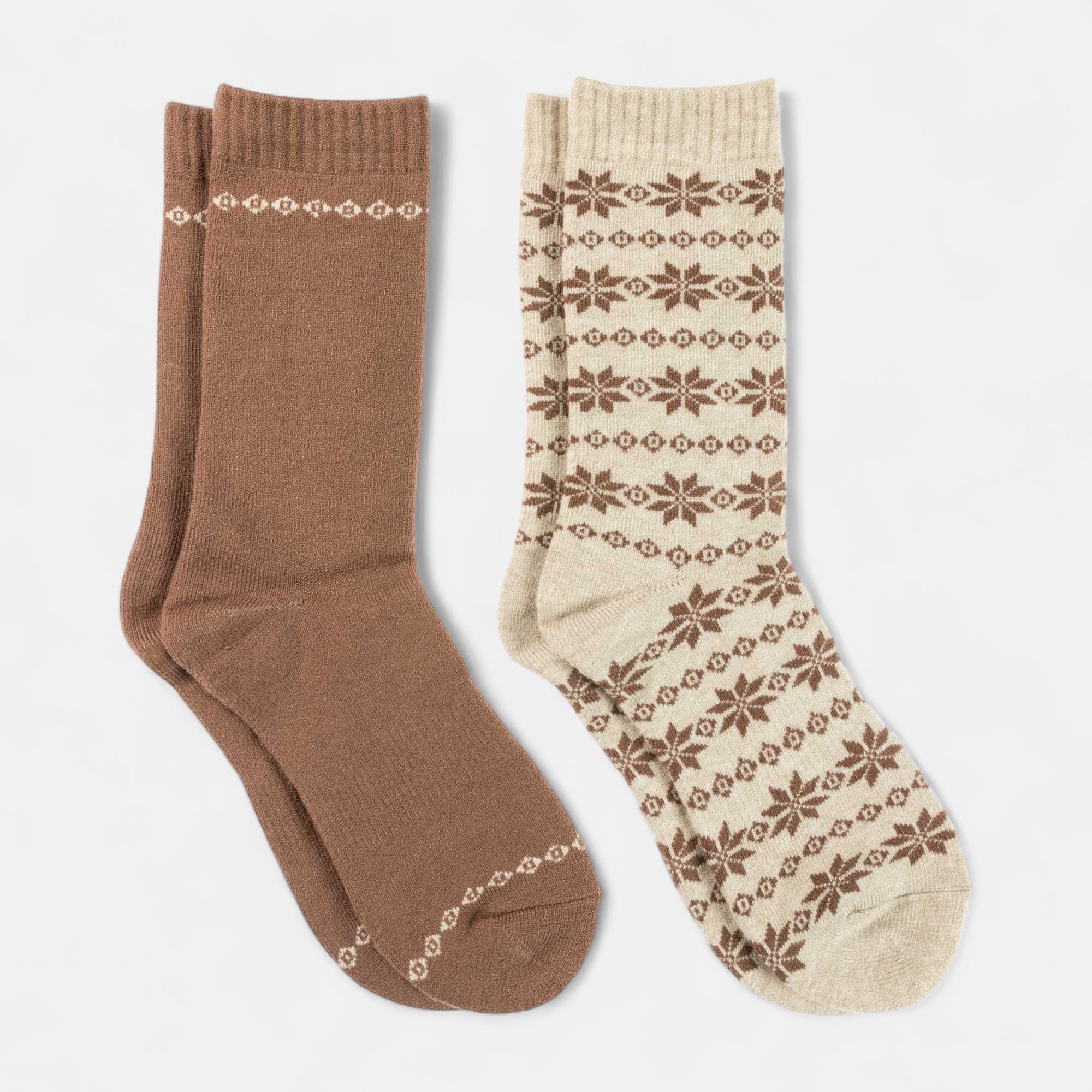 Chaussettes Femme beige