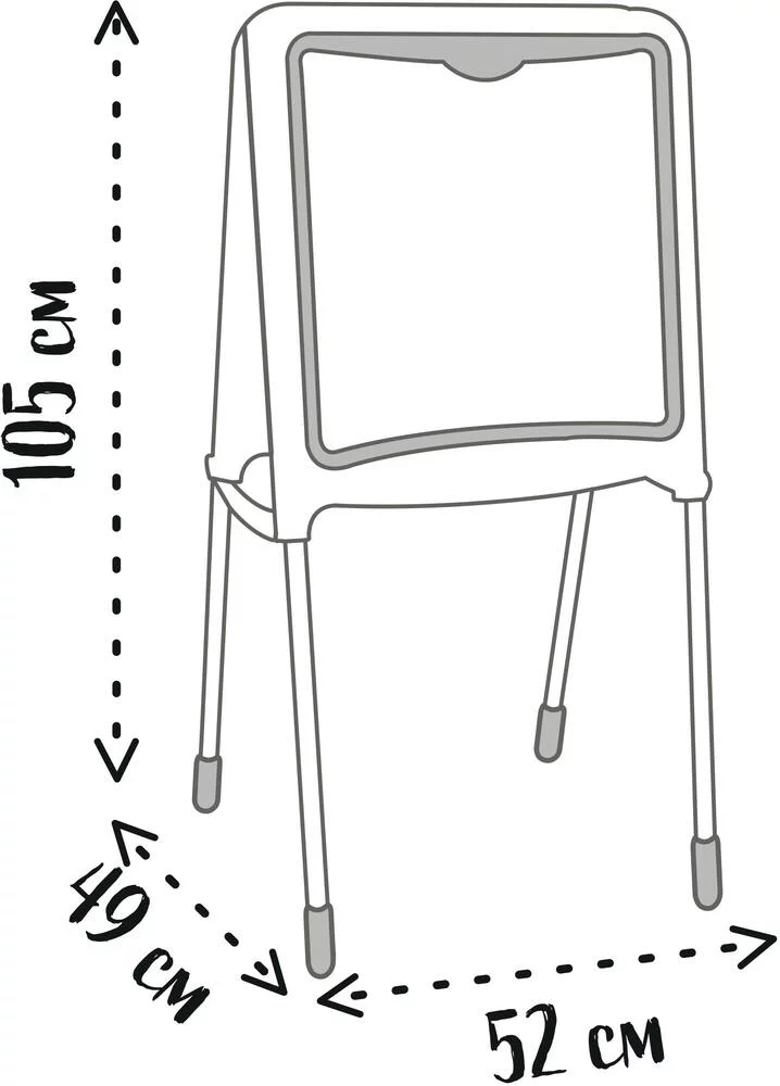 TABLEAU TUBE COLORE DOUBLE FACE 80 ACCESOIRES