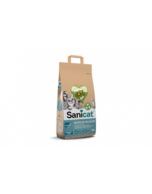Sanicat Recycled Cellulose - Kattenbakvulling