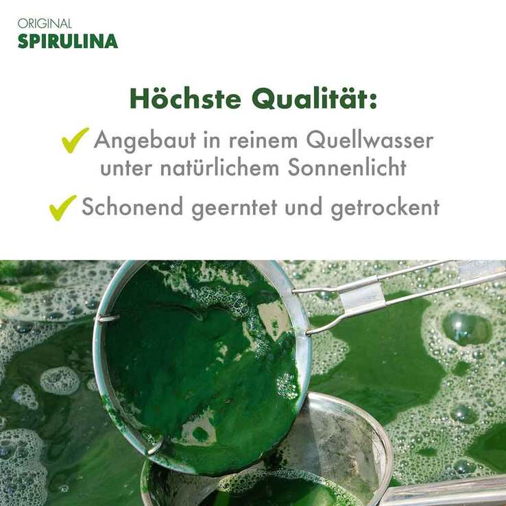 Original Spirulina Tabletten, 480 St