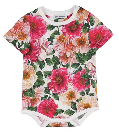 Dolce & Gabbana Gave?ske - Bodyer k/æ - 3 stk. - Hvid/Rosa
