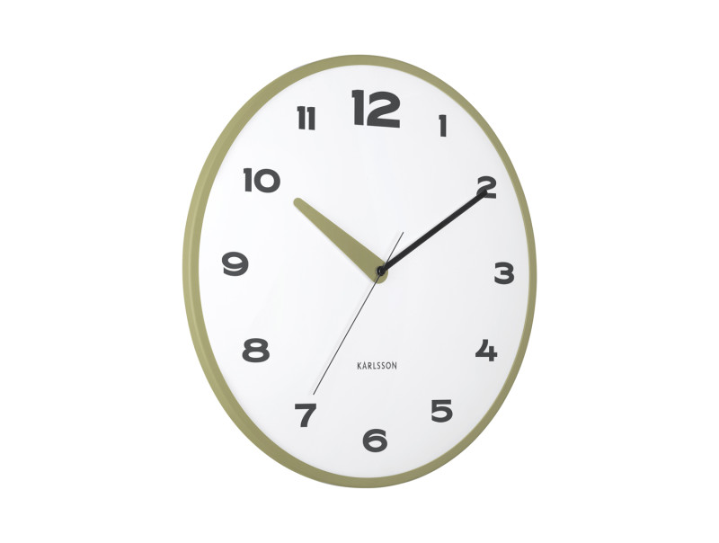 Wall Clock Brisk Dome KA6028BL Classic blue