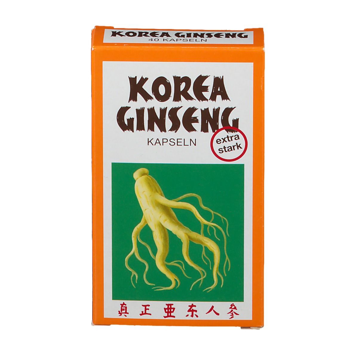 Korea Ginseng Kapseln extra stark