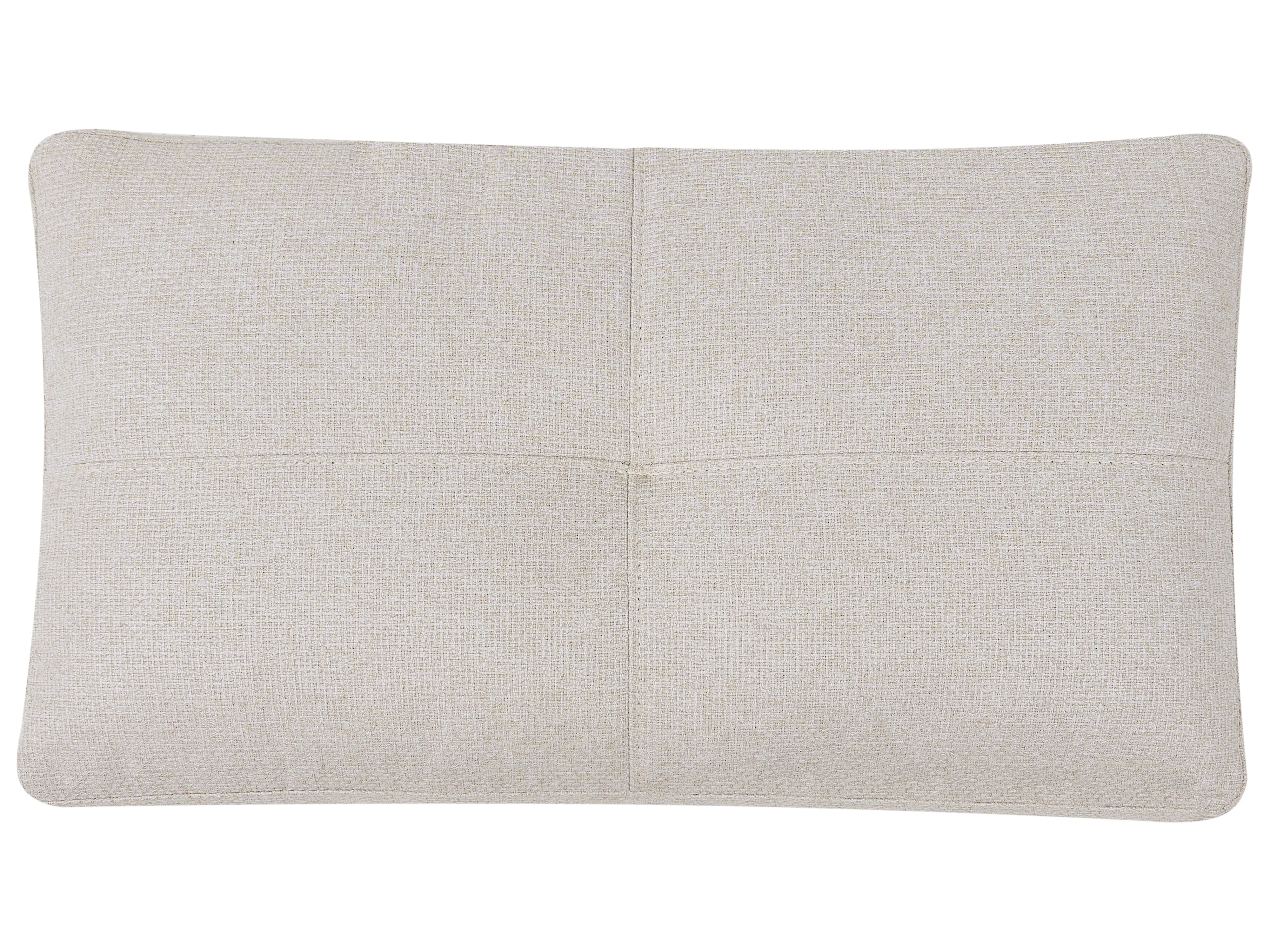 Slaapbank 2-zits EDLAND Stof Lichtbeige