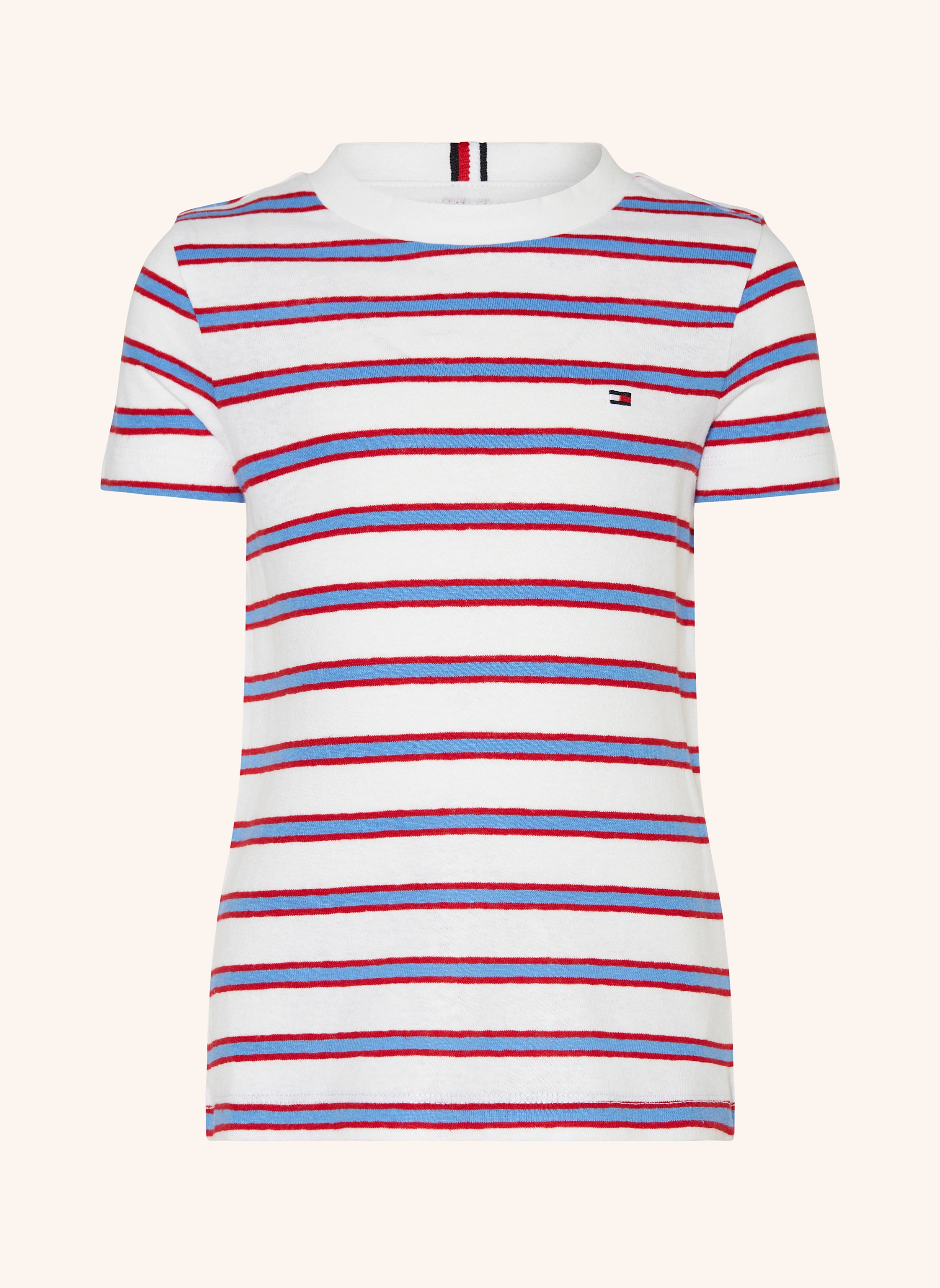 TOMMY HILFIGER T-Shirt mit Leinen