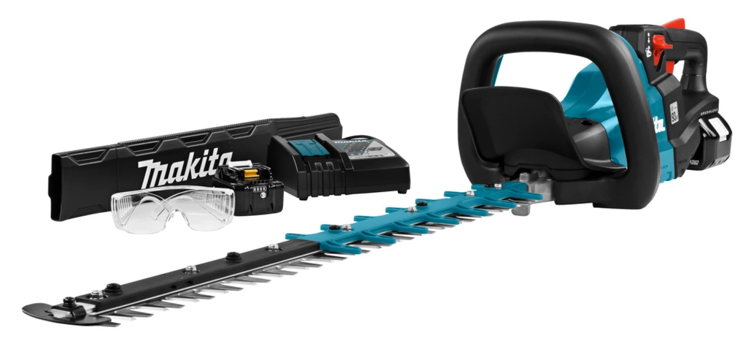 Makita DUH601RTE 18V Li-Ion accu heggenschaar set (2x 5.0Ah accu) - 600 mm
