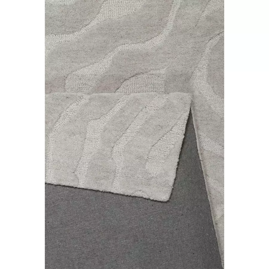 Esprit Kurzflorteppich Bay Edition grau
