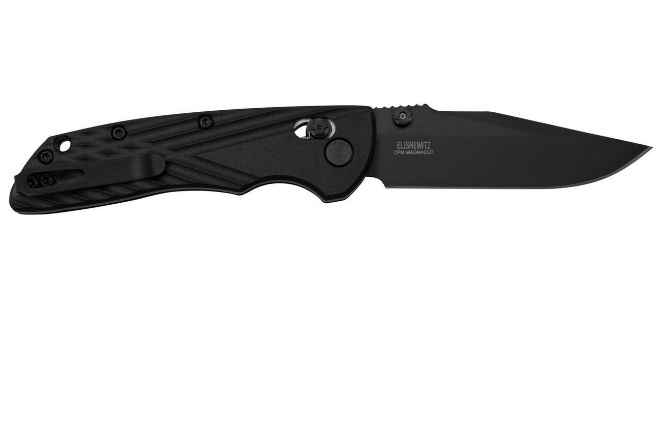Hogue Deka 24376, Solid Black Polymer, Magnacut Clippoint, zakmes