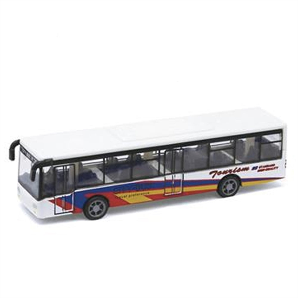 Køb Magni Bus Med Pull Back - Hvid