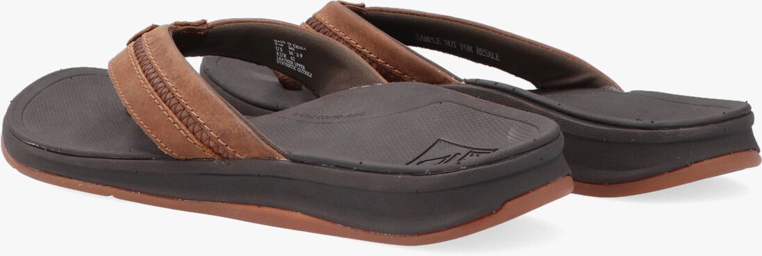 REEF bruine reef teenslippers ortho bounce coast men