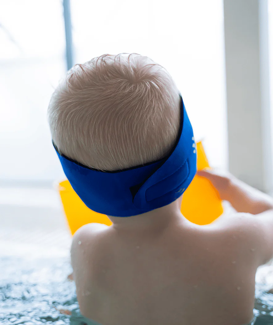Watery earband til børn - Raider - Mørkeblå