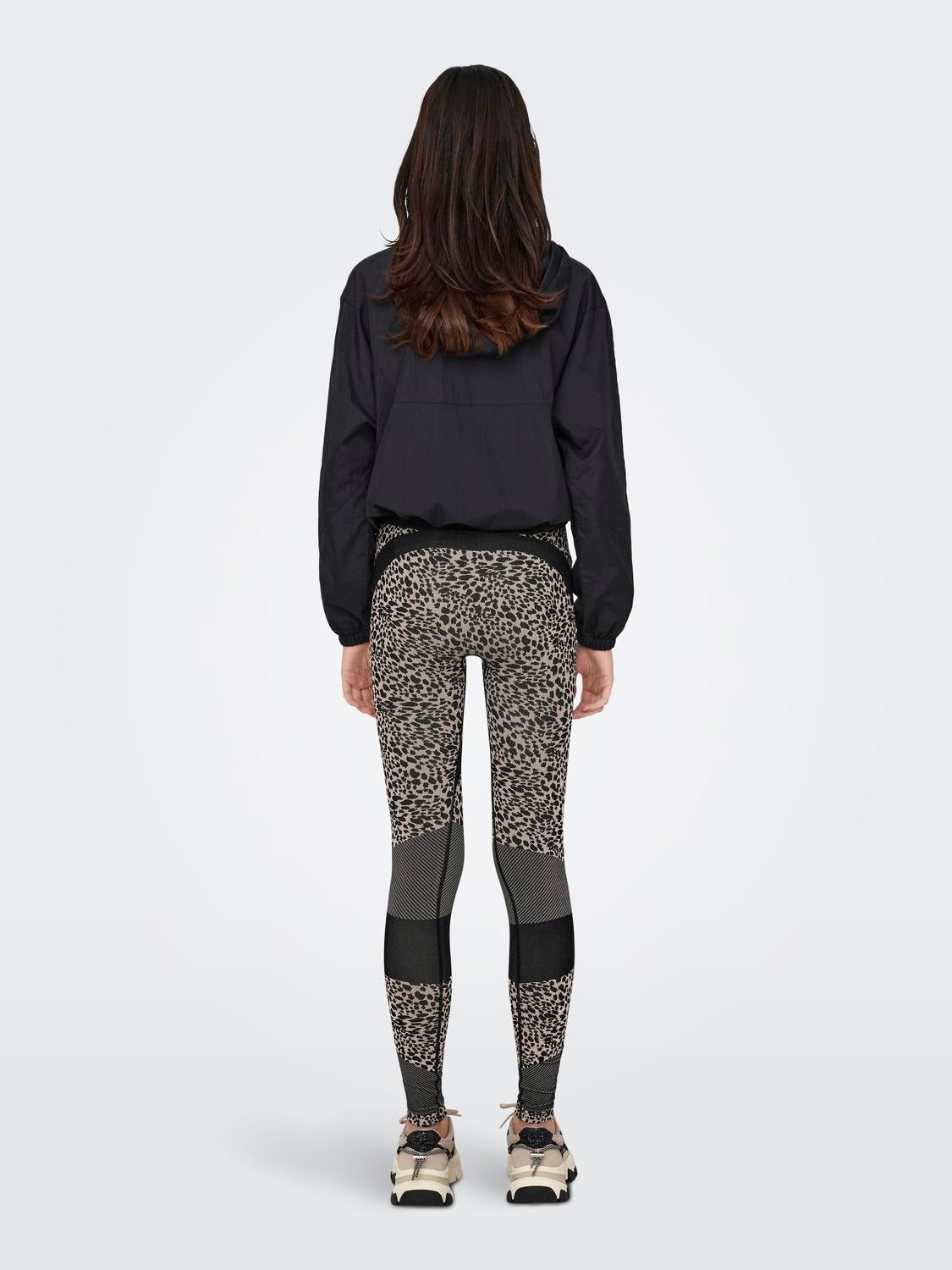 ONPJESSA Hohe Taille Enger Schnitt Sportleggings Pumice Stone