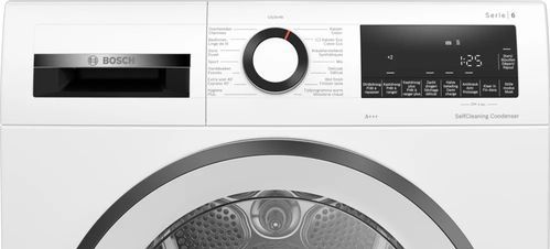 Bosch WQG235DEFG Serie 6 - Wasdroger - Warmtepompdroger - NL/FR display - Energielabel A+++