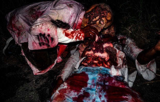 Zombie Escape Game in Prötzel als Geschenk
