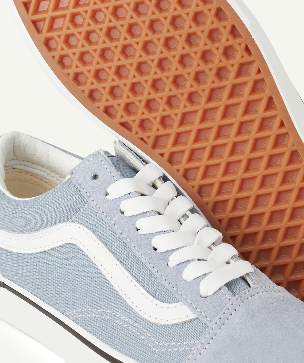 VANSbaskets basses ado old skool bleu ciel