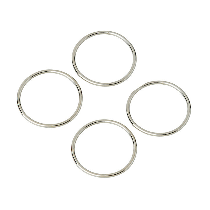 Lot de 4 anneaux soudés ø30 mm