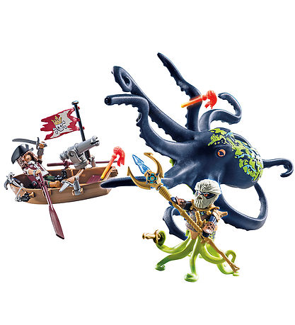 Playmobil Pirates - Kampf gegen den Riesenkraken - 71419 - 44 Te