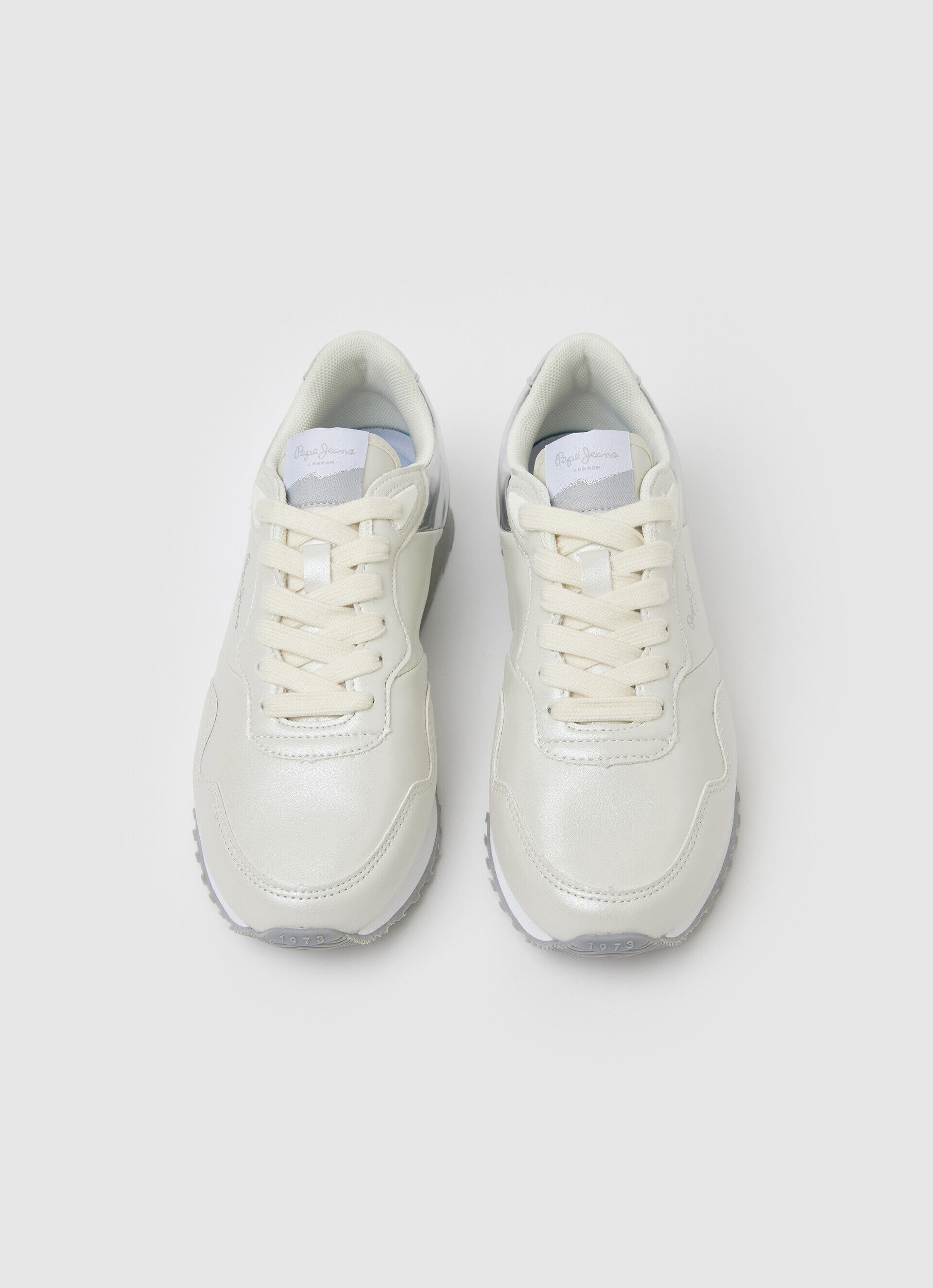 Sapatos London Part Combined - branco de fábrica
